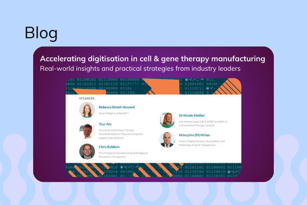 Digitization in cell therapy
